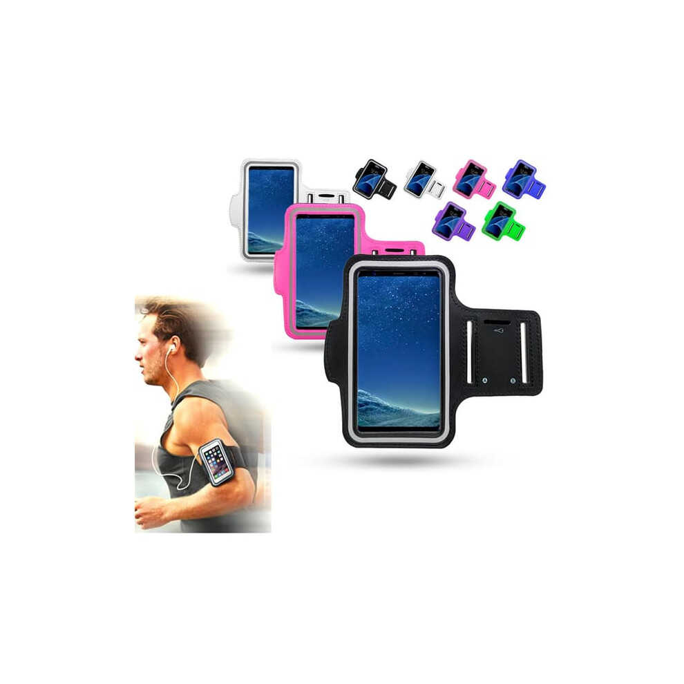 Samsung Galaxy A51 Compatible Sports Bracelet White 962029679554