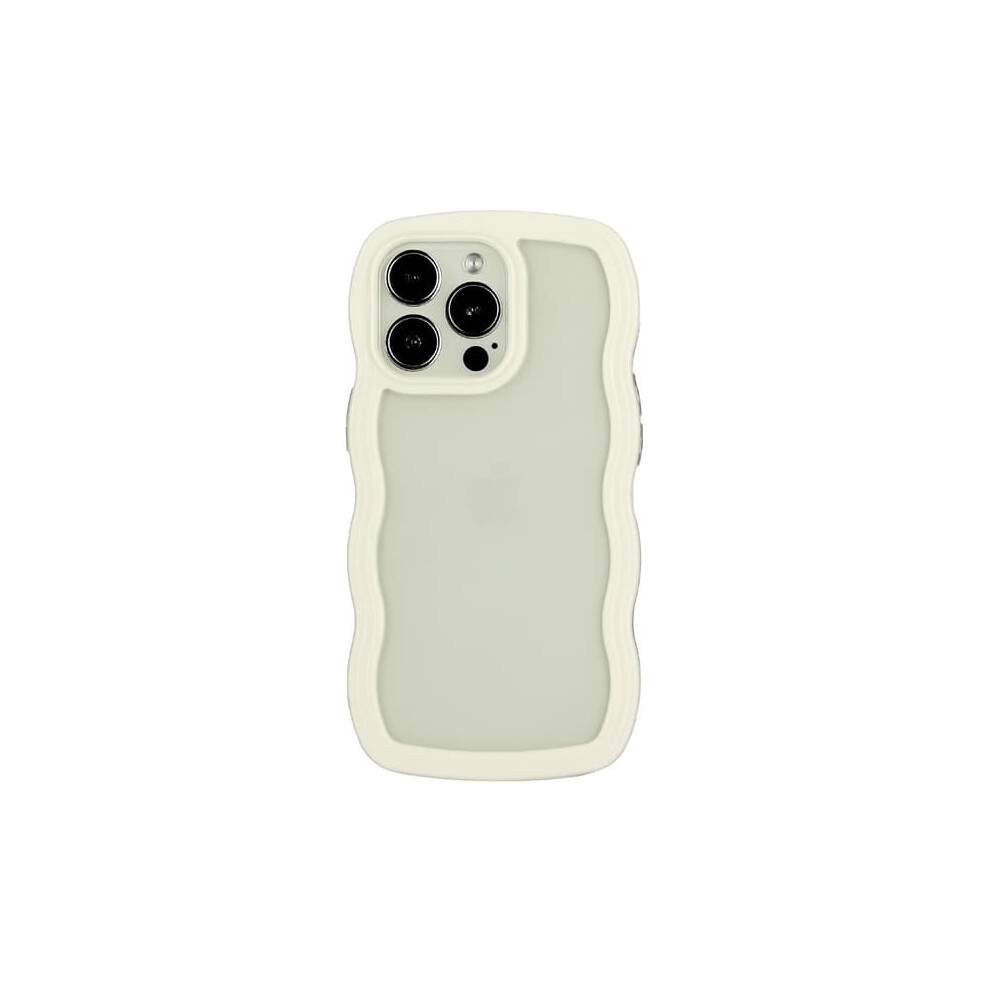 Iphone 16 Pro Max Case Wavy Hybrid White 962029328582