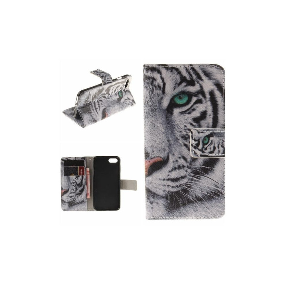 Wallet Case For Iphone Se (2020) Tiger White 962125340877