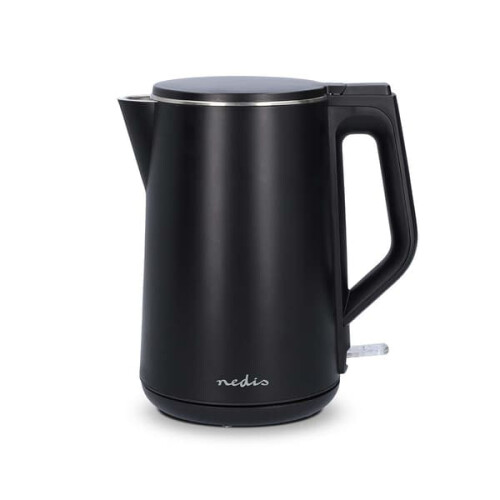 Electric Kettle Plastic Black 1.5 L 360 Rotatable