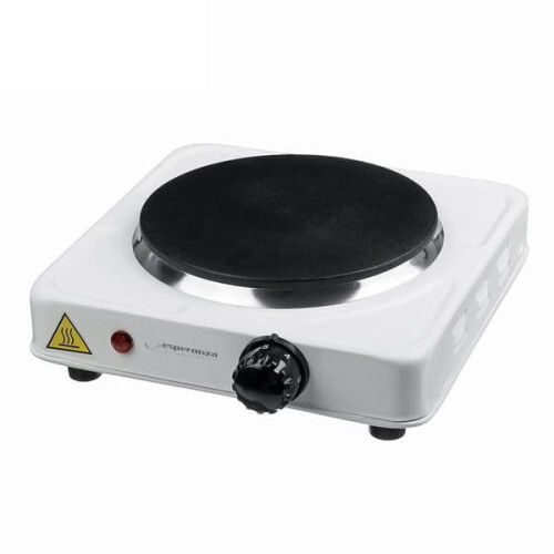 Esperanza electric hob white 5 temperature levels