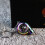 Mini Turbo Keychain Spinning Turbine Key Multicolor One Size 1