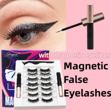 Magnetic Eyelashes with Eyeliner Kit 7 Pairs