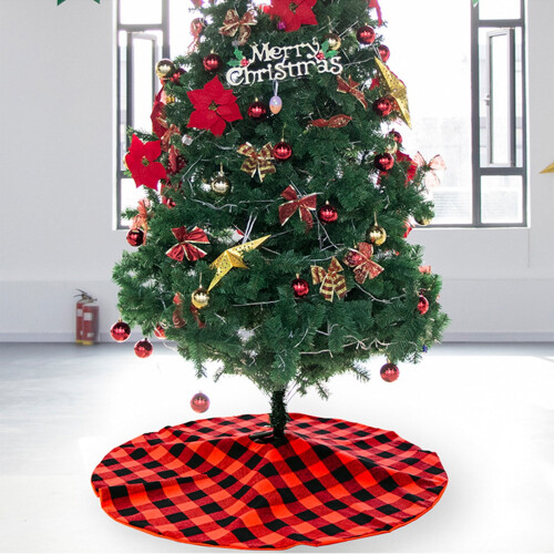 Décorations de Noël - Jupe de sapin imprimée - 90 cm 2