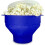 Bol pliabil din silicon pentru popcorn, albastru 1