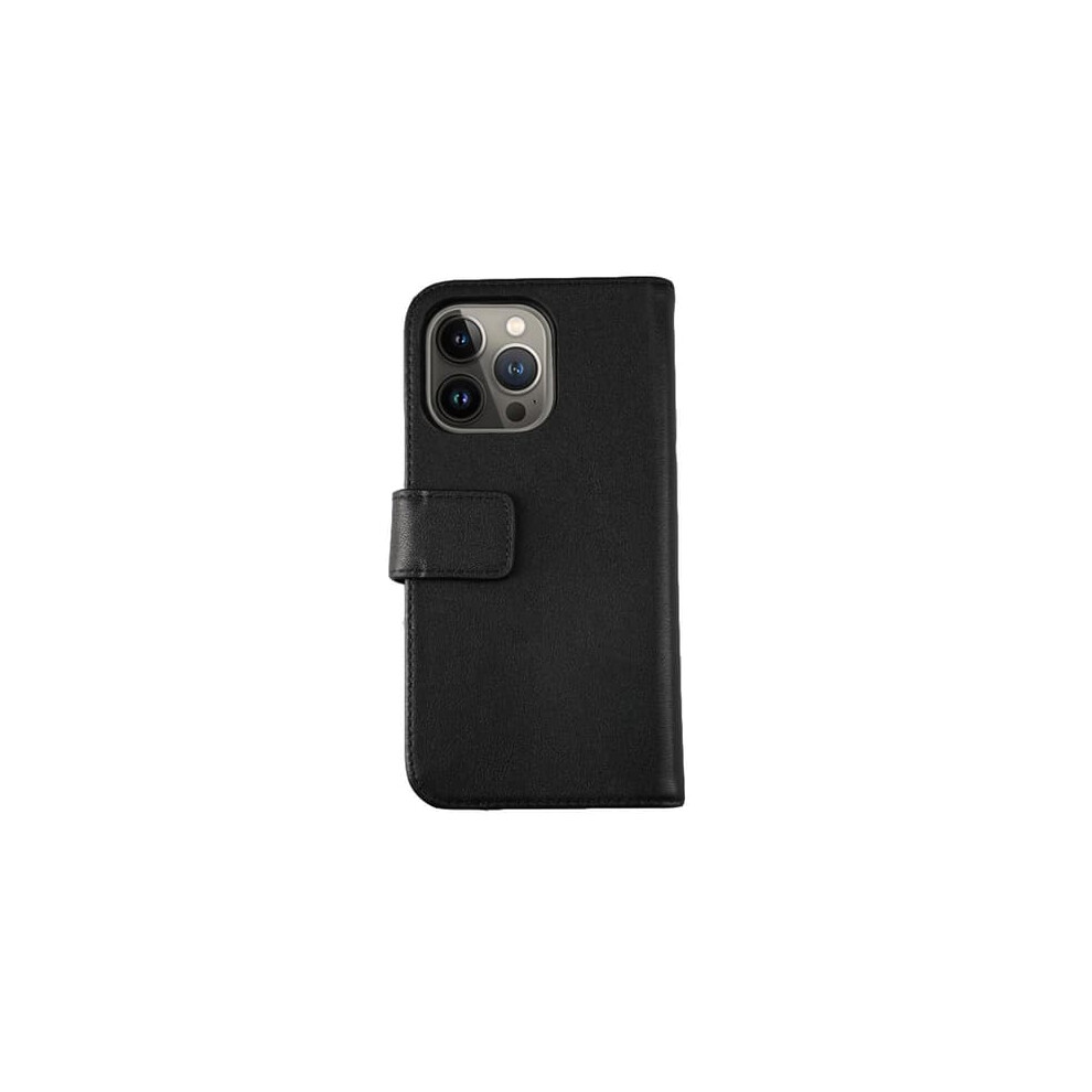 Iphone 13 Pro Leather Wallet Case Black 962029329107