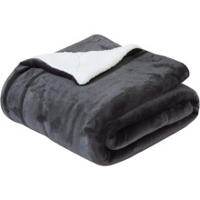 Double-Sided Cuddly Blanket Thick Warm Sofa Blanket
