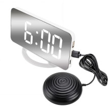 Vibrating Alarm Clock for Heavy Sleepers with Bed Shaker