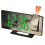 LED wall clock with ceiling projection, time and 1