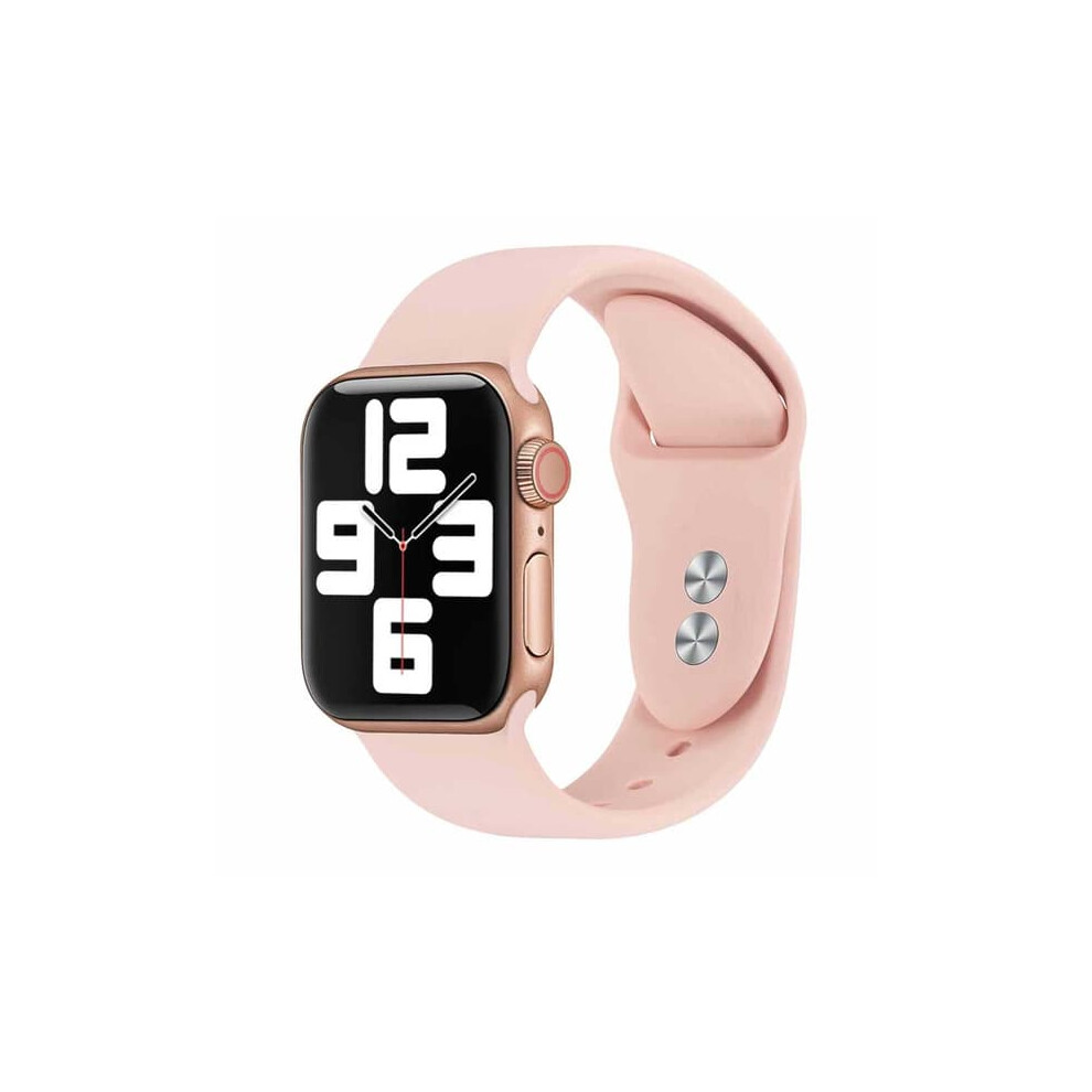 Apple Watch Compatible Silicone Bracelet 38/40/41Mm Pink 962125355260
