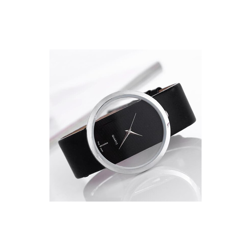 Women's Quartz Wristwatch 1 Piece Black 962125350395