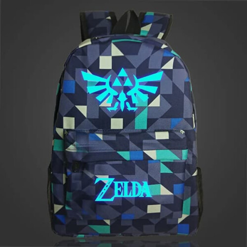 Σακίδιο πλάτης Anime Legend of Zelda με φωτεινή σχολική τσάντα Style3 1