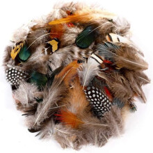 Natural Mixed Feathers Pack