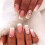 French false nails white tip medium square 24 pcs 1