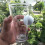 Pint Glass with Golf Ball Design 47 cl 2