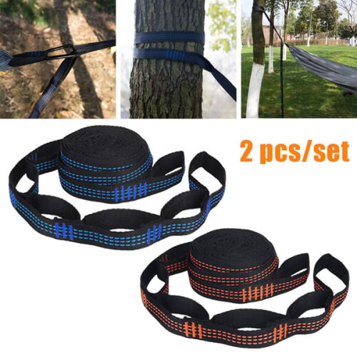 Outdoor hammock blue set 2 pieces