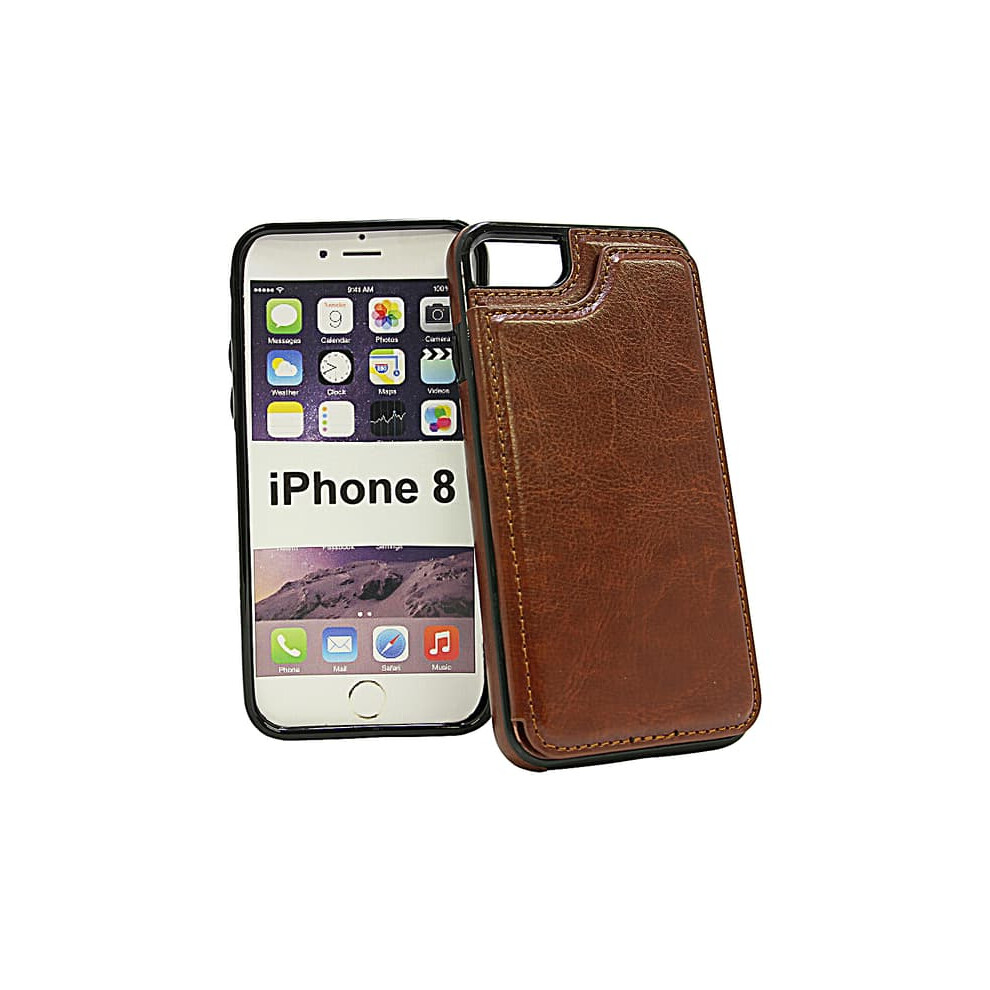 Card Case For Iphone 6 And 6S Brown 962029673170