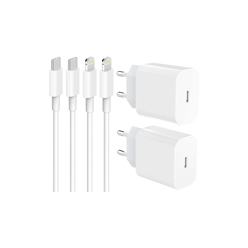Iphone 20W Fast Charger And 2M Usb-C To Lightning Cable 962029683360