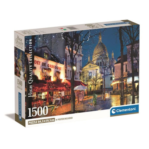 Paris Montmartre Puzzle 1500 Pieces High Quality