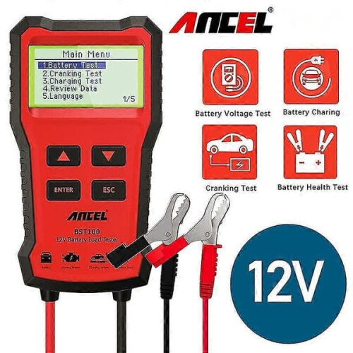 Ancel BST100 Car Battery Tester 12V 220Ah