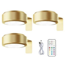 Wall Mounted Wireless Picture Light Dimmable RGB 13-Color