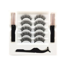 Magnetic Eyelashes and Eyeliner Kit Natural Look 5 Pairs
