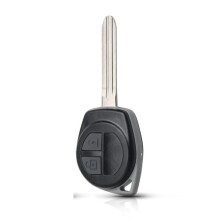 Car Key Replacement Shell for Suzuki Black 2-Button