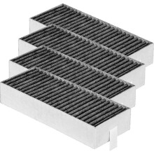 Activated Carbon Filters for Kitchen Hood 4 pcs