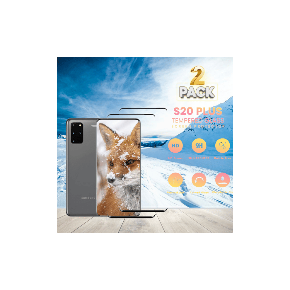 Tempered Glass For Samsung S20 Plus 9H 2-Pack 962125365160
