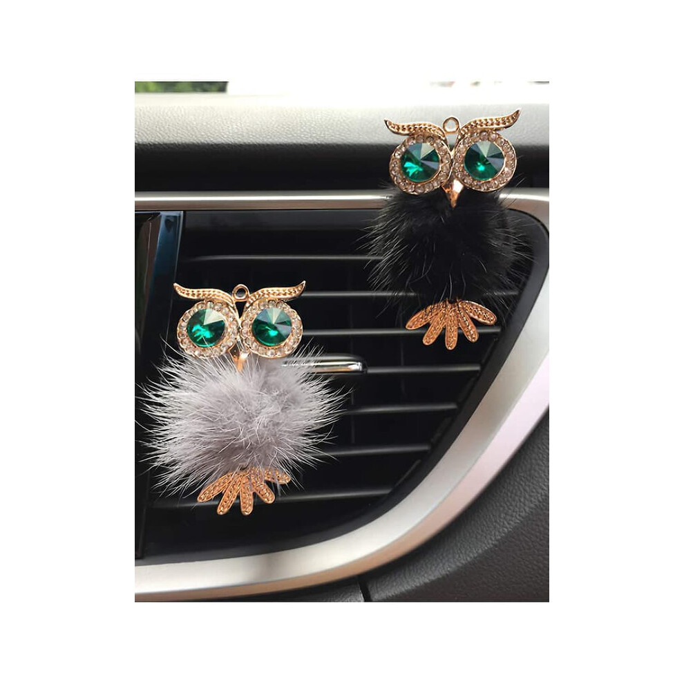 Car Air Freshener Diffuser Clip Owl Design 2 Pack 962125362213
