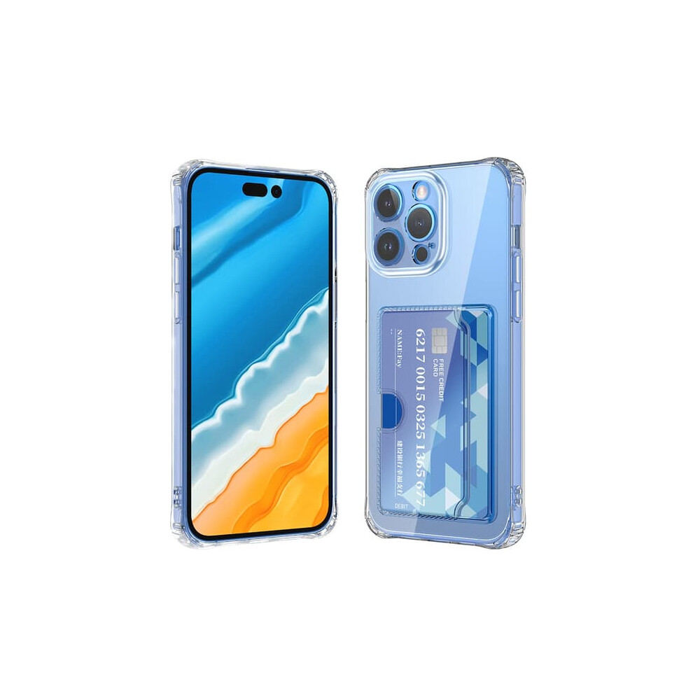 Iphone Xr Transparent Case With Side Card Holder 962029324829