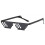 Black Thug Life Sunglasses Pixel Style One Pair 1