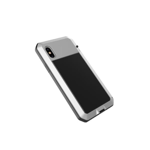 EXXO iPhone X/XS protective case with silver cage