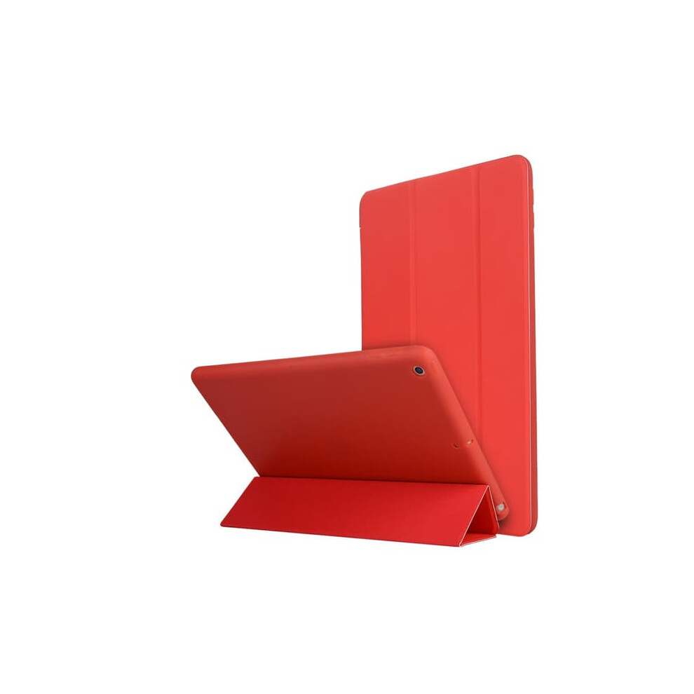 Ipad 10.2 Inch Case Tri-Fold 2019 2020 2021 Red 962029326984