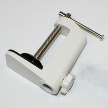 Desk Lamp Clip-On Console Clamp White