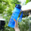 Water Bottle Plastic Sports Cup 1000 mL Blue 1