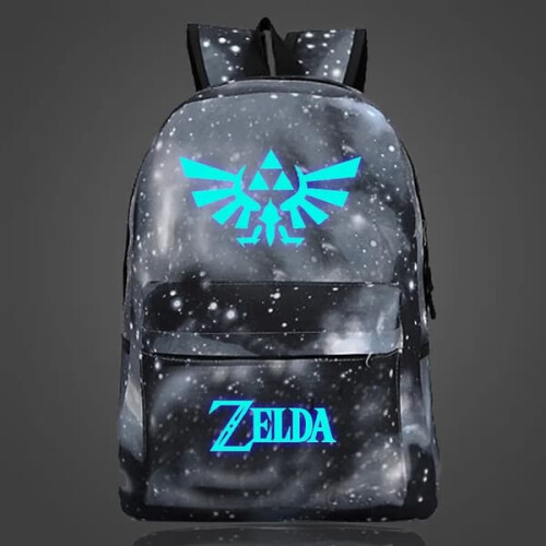 Σακίδιο πλάτης Anime Legend of Zelda με φωτεινή σχολική τσάντα Style3