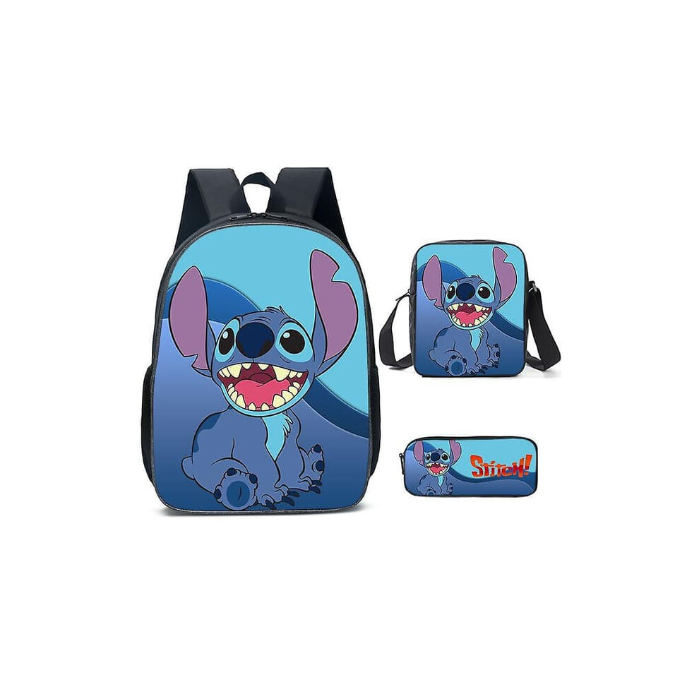 Stitch backpack set Y-style school bag 12