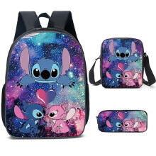 Σετ Σακιδίων Πλάτης Stitch Σχολική Τσάντα Y Style3