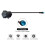 P850C display control board 4-pin for e-bike conversion kit 4
