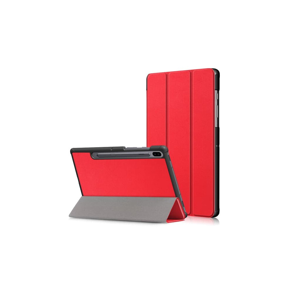 Samsung Galaxy Tab S6 Tri-Fold Case Red 962029325895