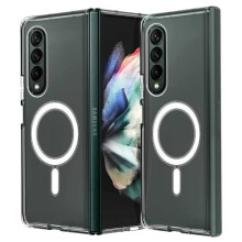Galaxy Z Fold4Magsafe Mobilskal Genomskinligt