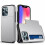 iPhone 14 Plus silver case with sliding card slot 2-in-1 1