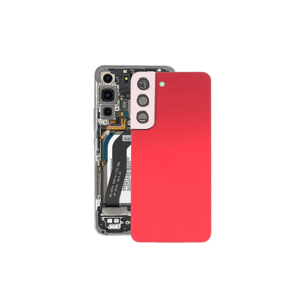 Battery Back Cover For Samsung Galaxy S22 5G Red 962029342175