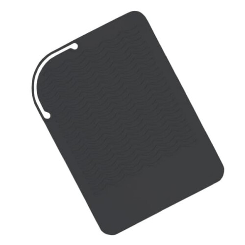 Silicone Mat for Hair Tools Heat Resistant Black 1