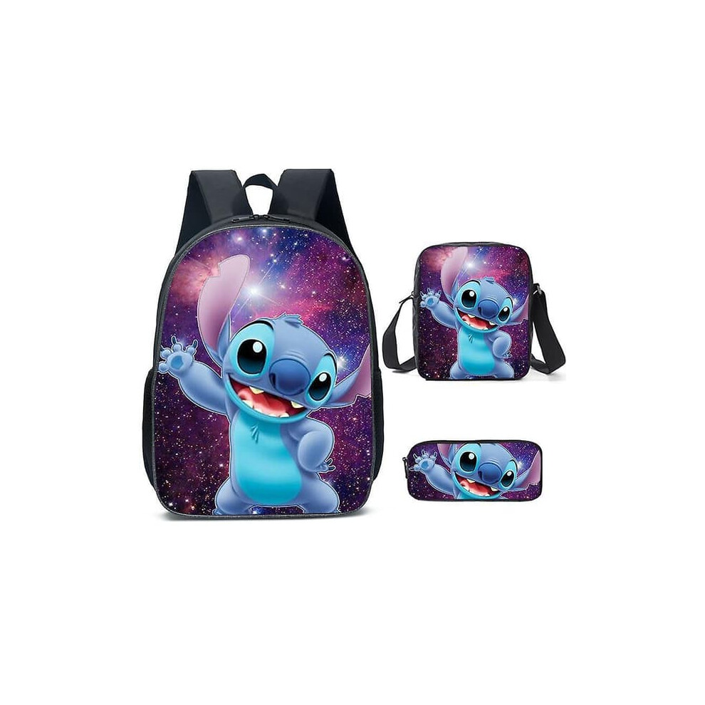 Stitch backpack school bag Y-style 14-inch
