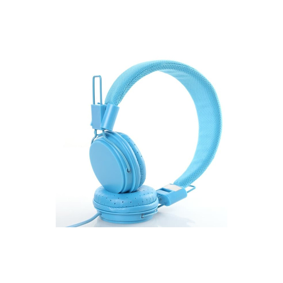 Wired Headphones With Headband Blue 962029337676