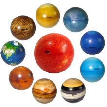 Solar System Stress Balls Planets Squeeze Toy Set 10pcs