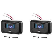 2X 12V-24V RV USB Power Outlet PD3.0 USB C 36W+Dual QC3.0 18W 3Ports Car Charger Socket Accessories A