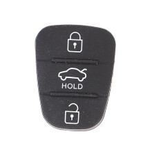 Silicone key shell replacement for Hyundai Kia 3-button key
